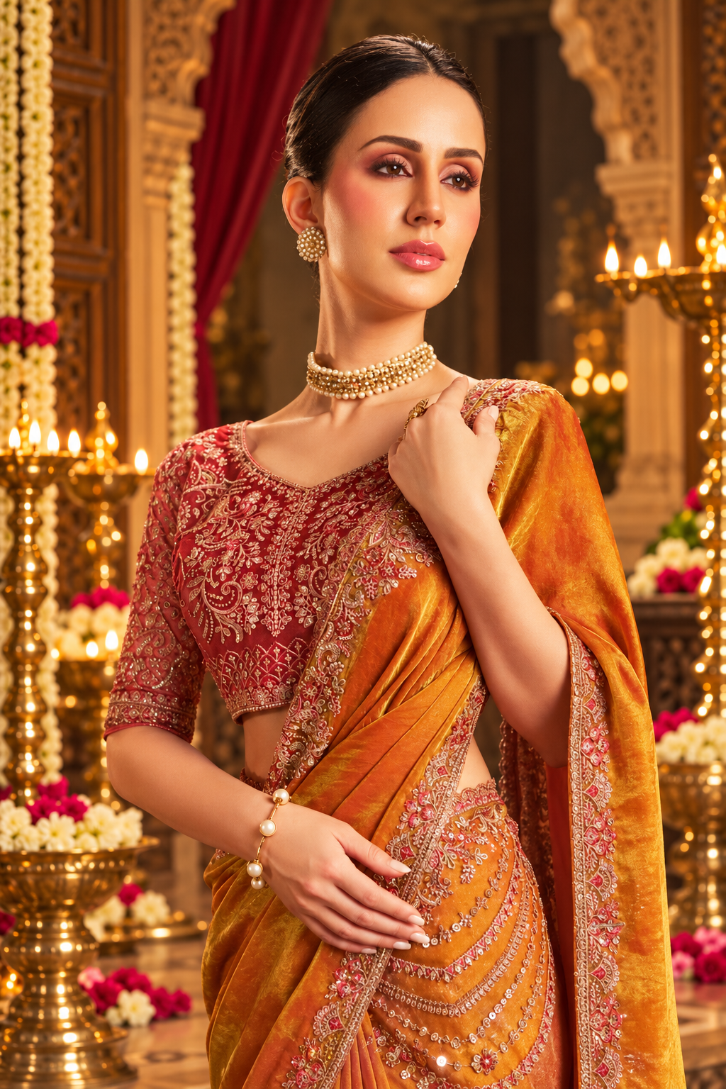 Designer Cocktail Saree - 902877