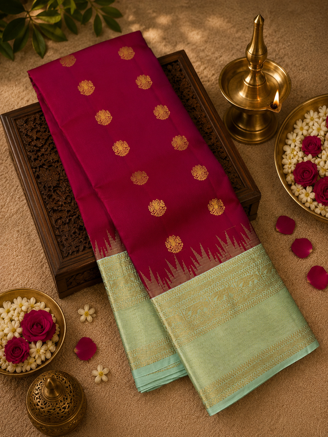 Pure Kanjeevaram Silk Saree