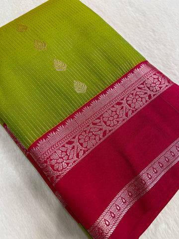 Mini kanchi Silk Saree