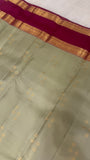 Pure Handloom Kanjeevaram Silk Mark Certified Saree