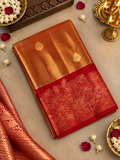 Premium Tissue Bridal Silk Saree - 902333
