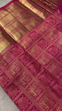 Premium Bridal Semi Kanchipuram Silk Saree - 902785