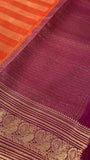 Pure Mix Mysore Crepe Silk Saree