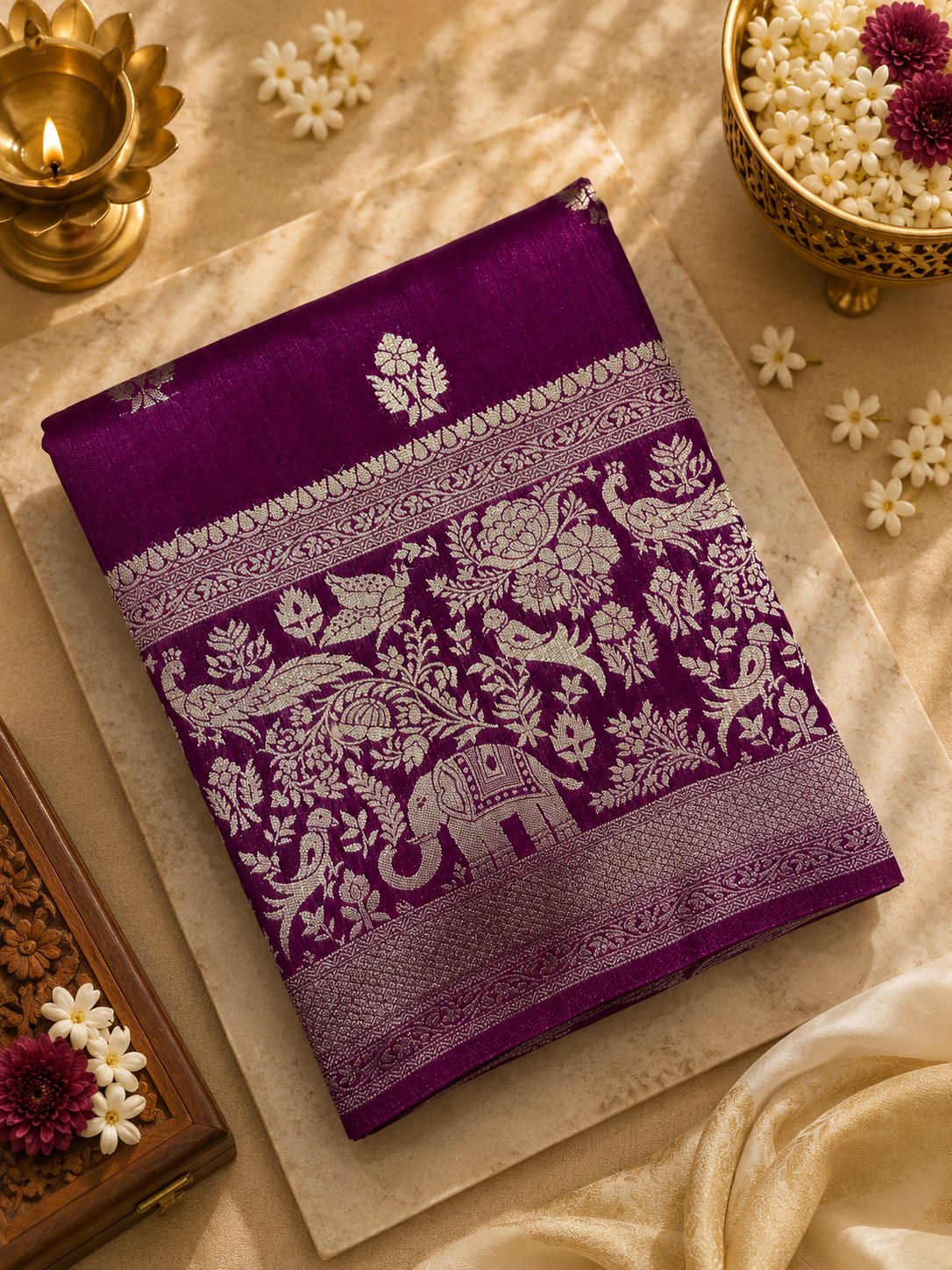 Premium Semi Soft Georgette Saree