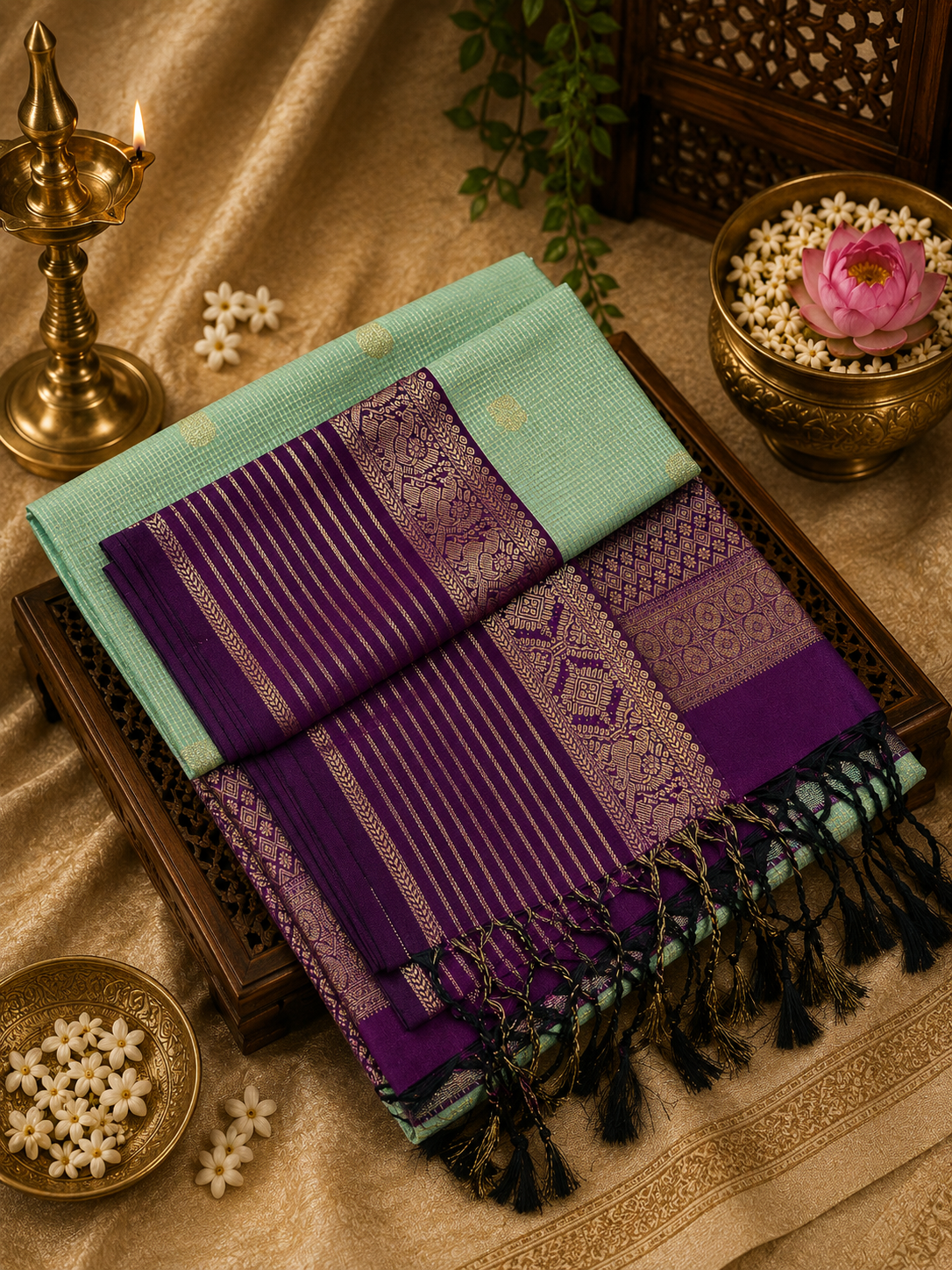 Premium Mini Kanchi Soft Silk Saree