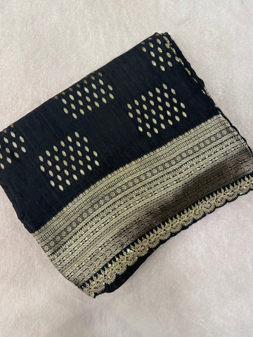 Pure Chinnon Saree