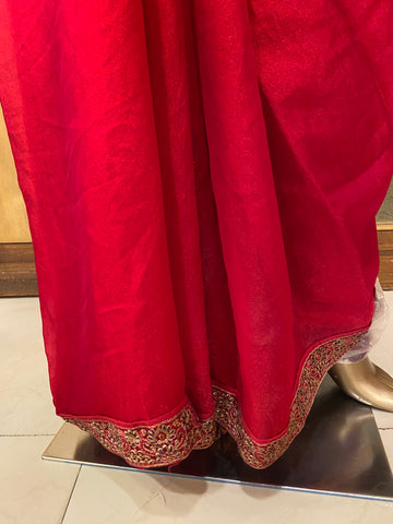 Designer cocktail saree
