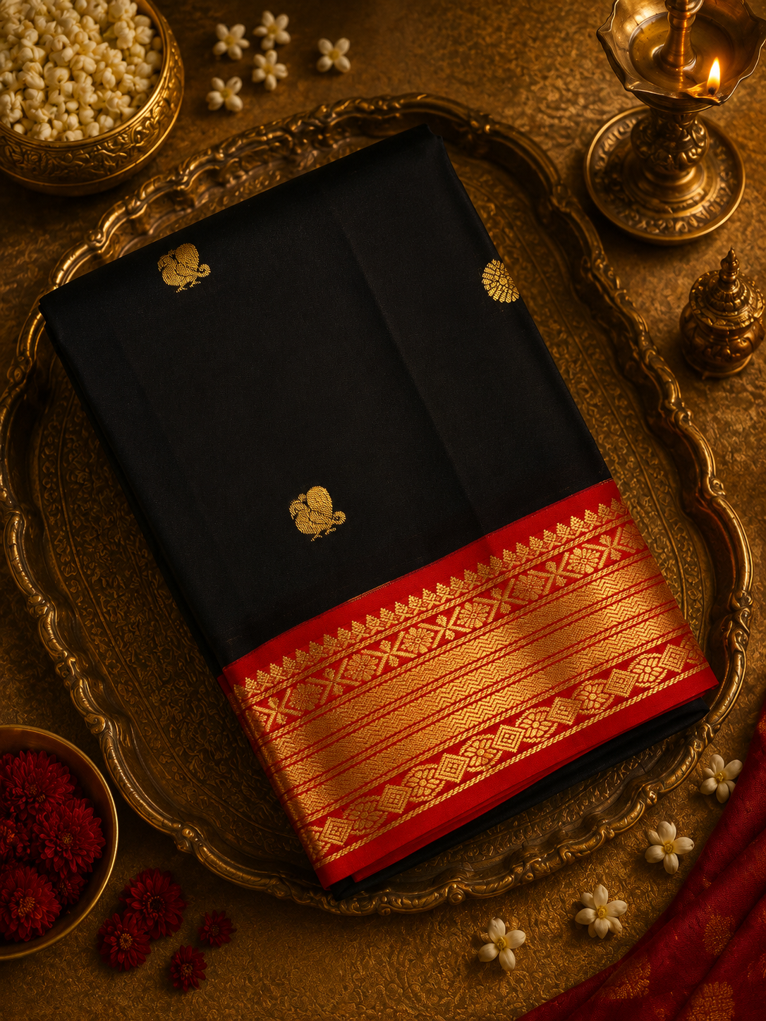 Pure Kanjeevaram Silk Saree