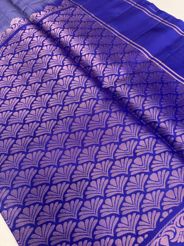 Half mix Kanjeevaram soft silk saree