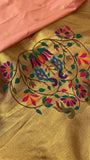 Premium Quality Semi Paithani Silk Saree - 902474