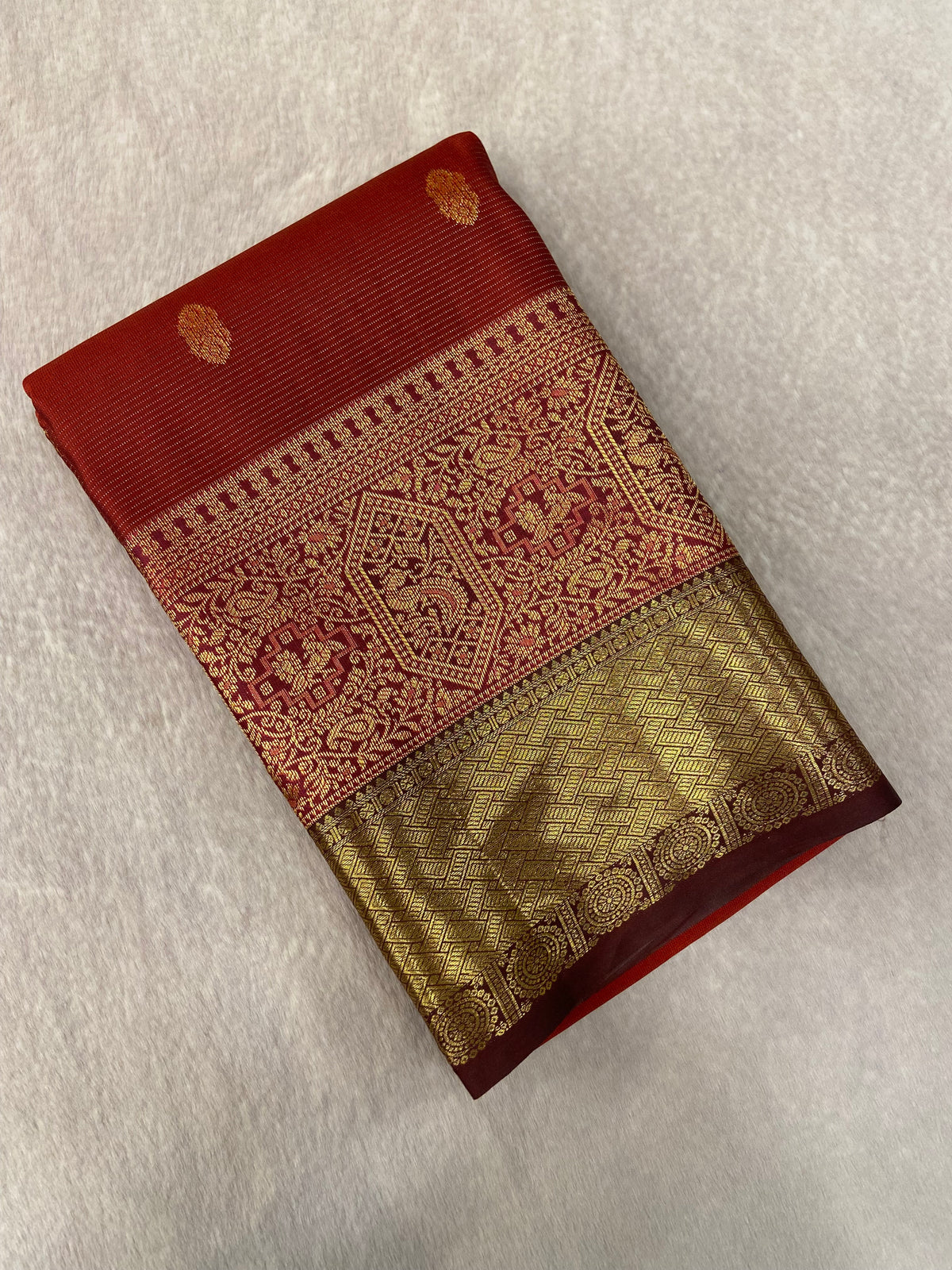 Premium Bridal Semi Kanchipuram Silk Saree