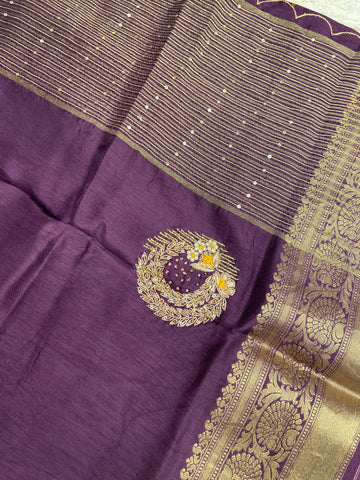 Premium organza saree