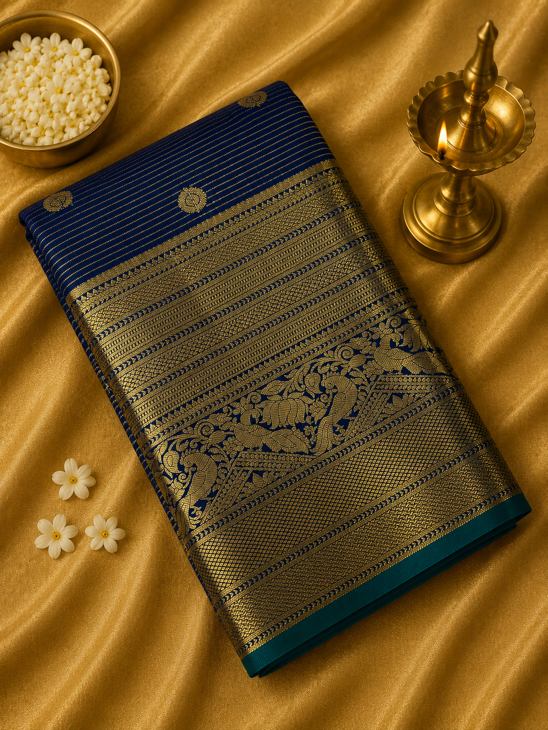 Premium Semi Kanchipuram Silk Saree