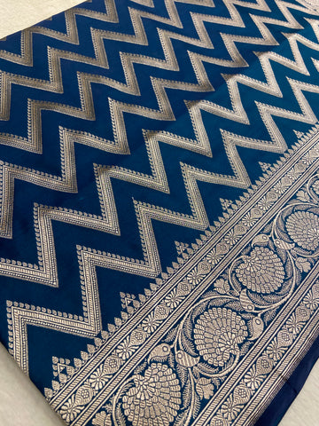 Premium Banarasi Crape Satin Silk Saree