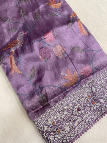 Pure Tissue Organza Saree