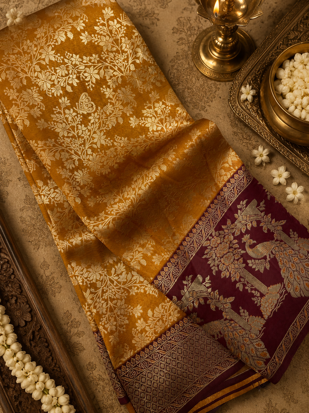 Premium Semi Kanchipuram Silk Saree