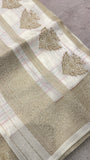 Pure Mix Crepe Mysore Silk Saree - 902479