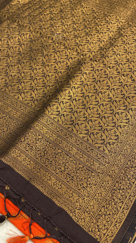 Assam Silk With Stone Work Saree✨