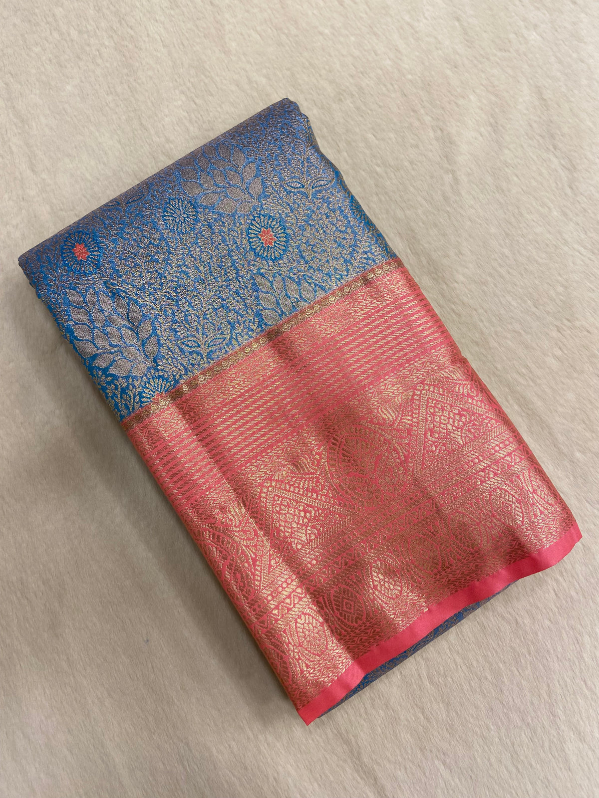 Bridal Tissue Semi Silk Saree