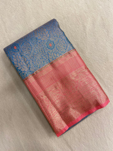 Bridal Tissue Semi Silk Saree