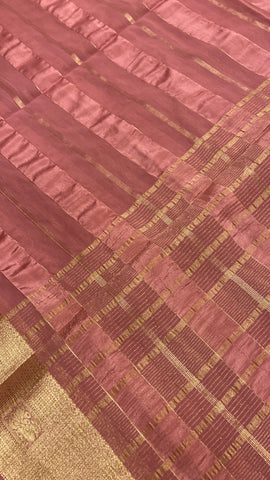 Premium Semi Crepe Mysore Silk Saree