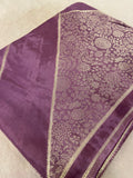 Pure Chinnon Crepe Saree - 902790