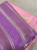 Pure Chinnon Dual Tone Saree
