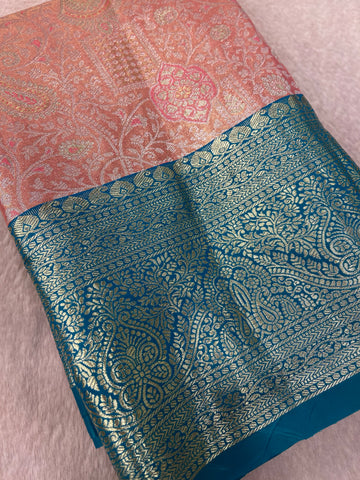 Bridal Semi Tissue Silk Saree