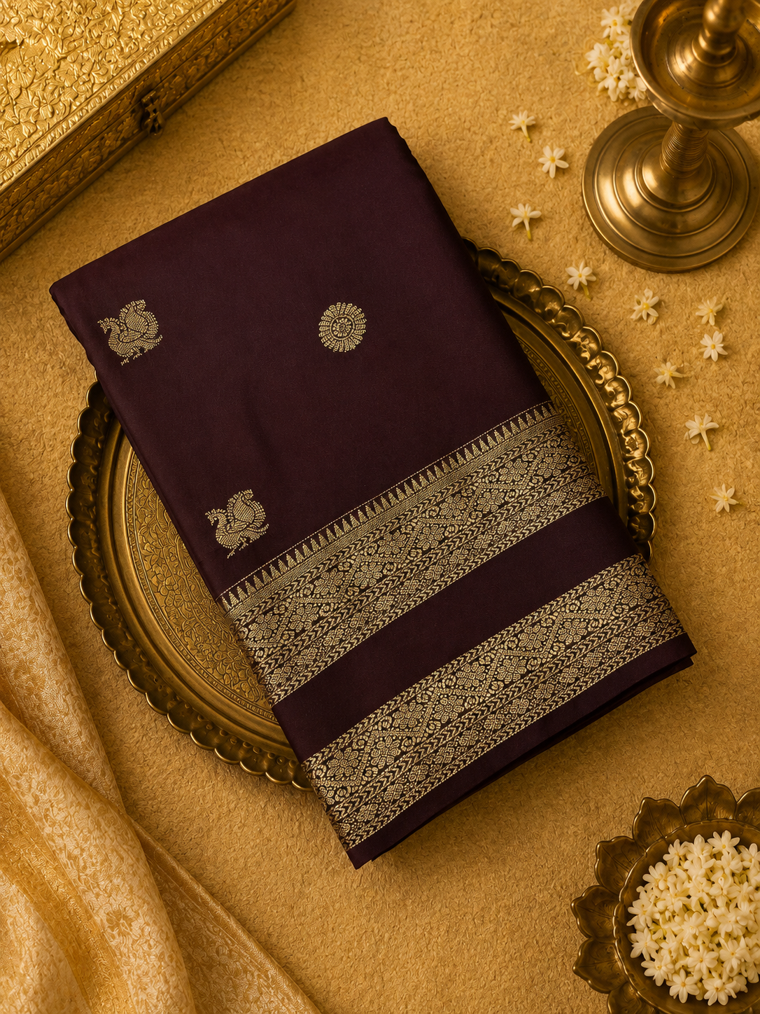 Premium Semi Kanchipuram Silk Saree