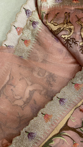 Premium Tissue Organza Saree