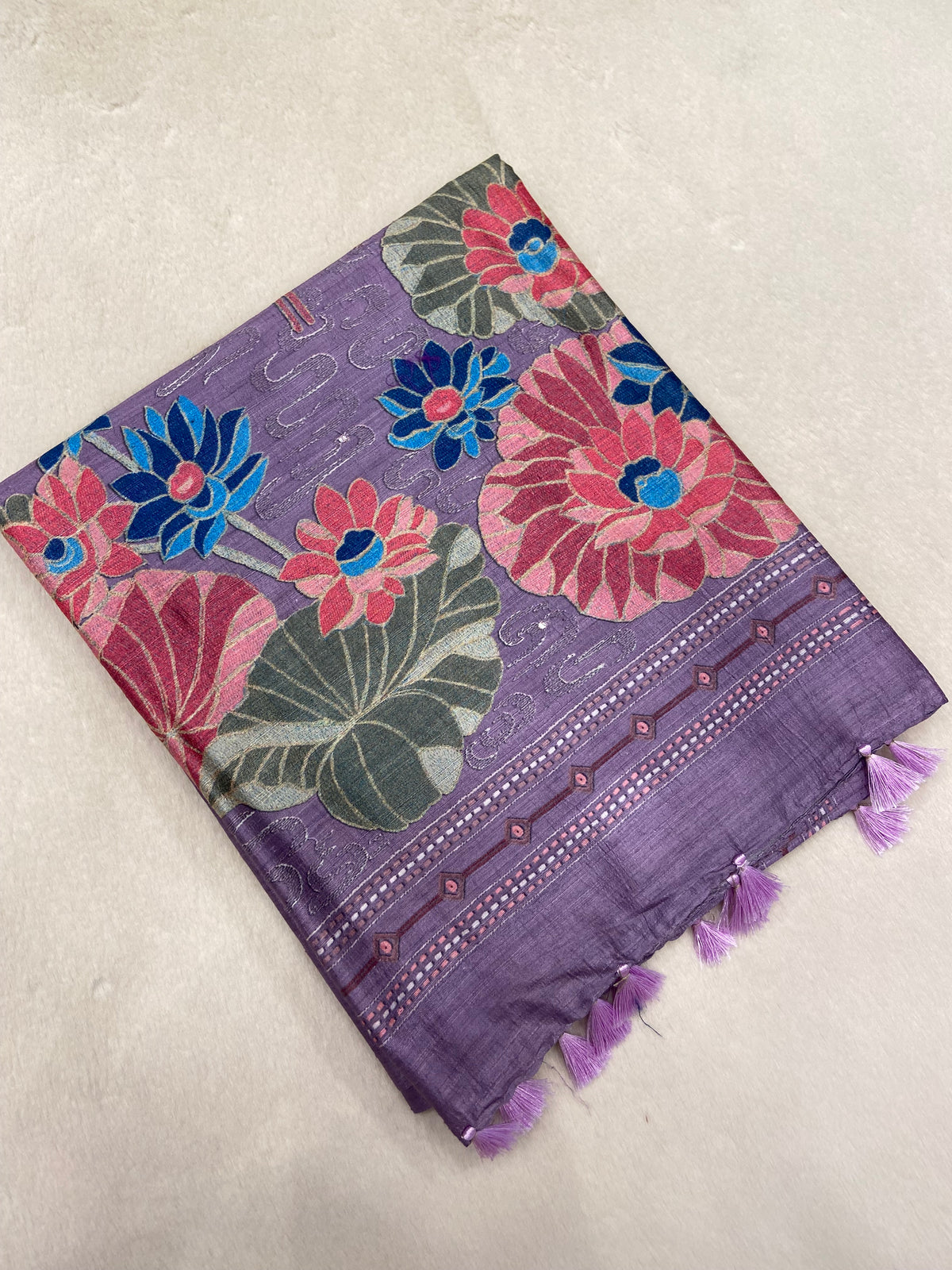 Premium butter silk saree