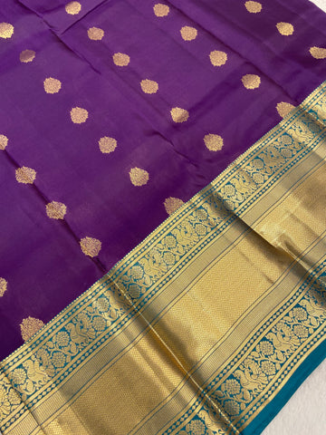 Half mix Kanjeevaram silk saree