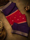 Pure Mix Mysore Crepe Silk Saree