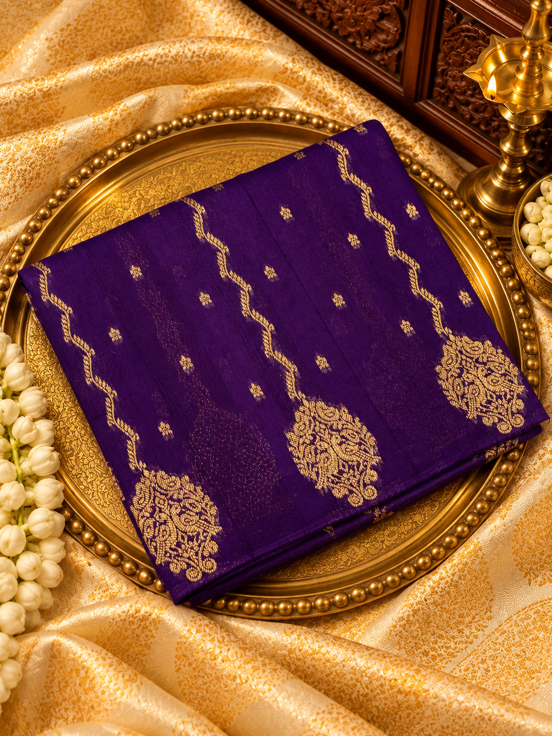 Premium Tassar Silk Saree - 902837
