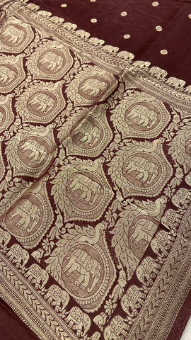 Premium Crepe Satin Silk Saree