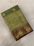 Premium Bridal Semi Kanchipuram Silk Saree
