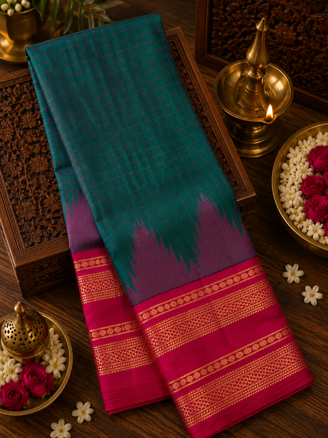 Pure Kanjeevaram Silk Saree