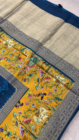 Premium Viscose Kalamkari Saree