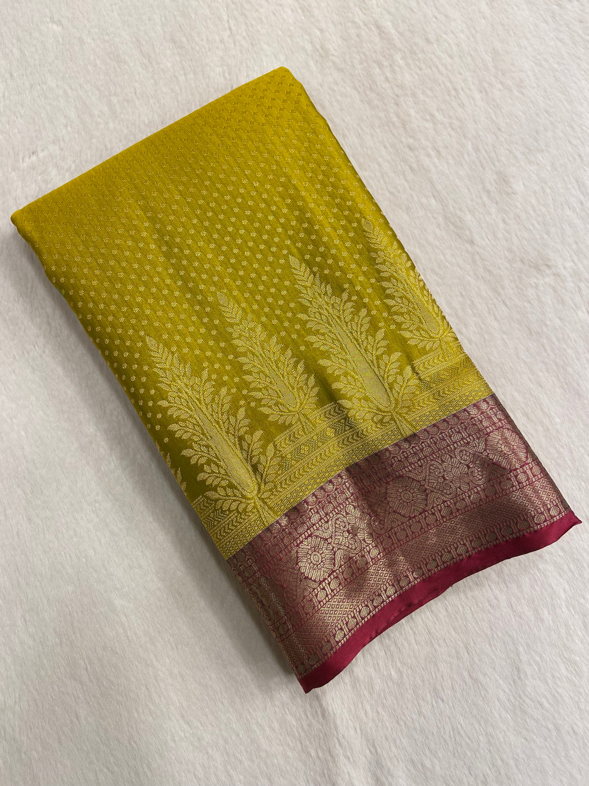 Half Mix Kanjeevaram Silk Saree