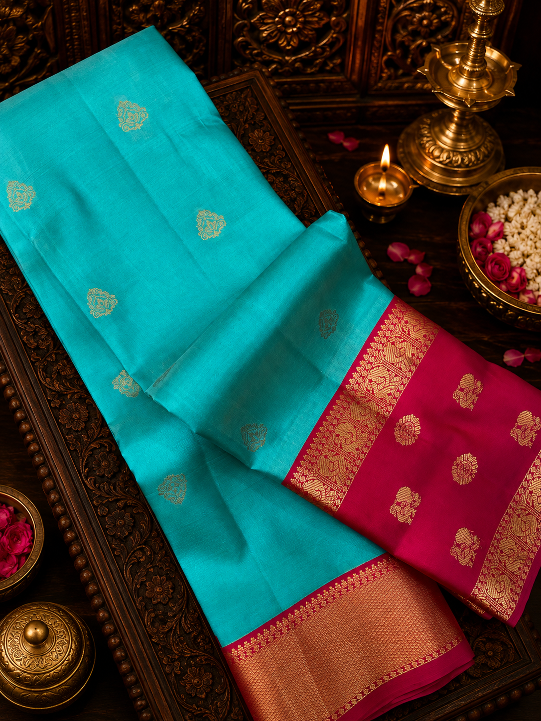 Pure Kanjeevaram Silk Saree
