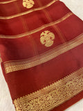 Pure Mix Mysore Crepe Silk Saree