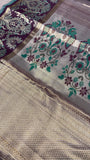 Bridal Semi Tissue Silk Saree