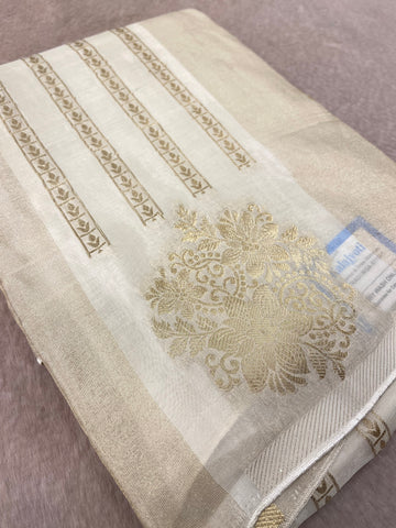 Pure Chinnon Saree