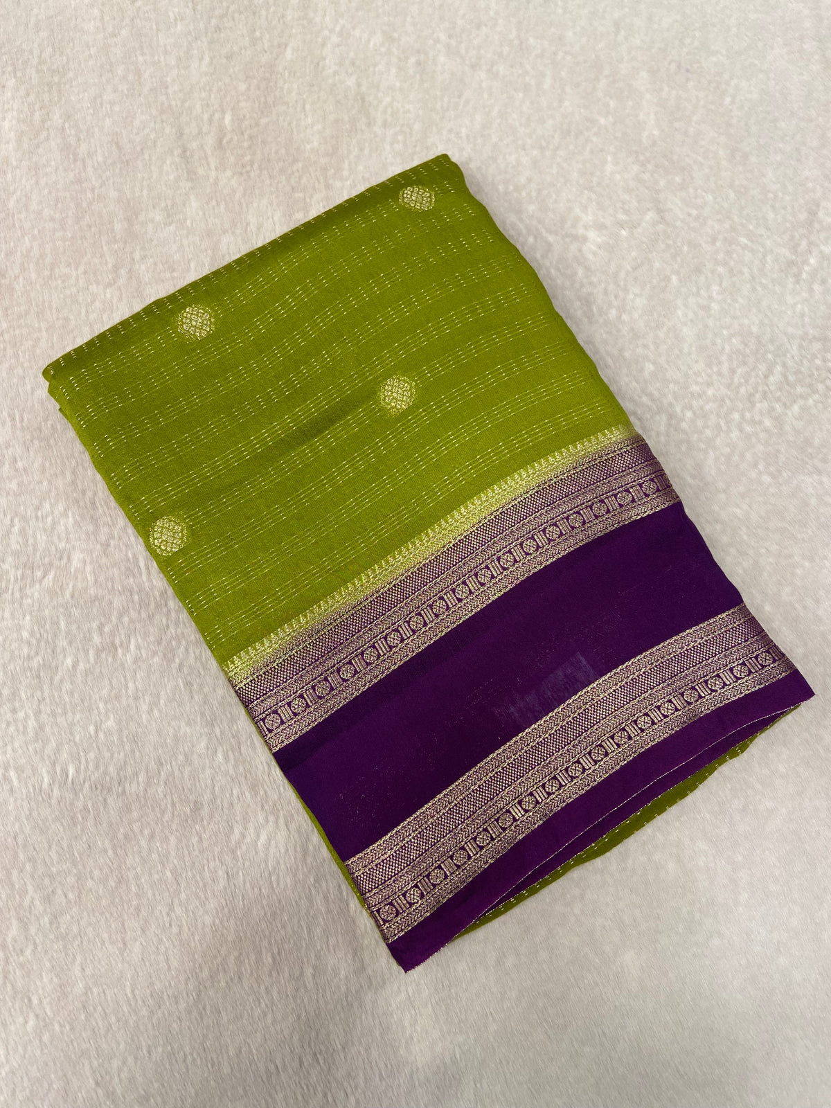 Premium Semi Chanderi Saree💚