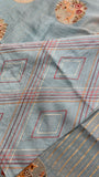 Pure Organza Saree With Embroidery