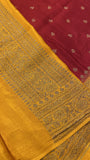Pure Crepe Banarasi Silk Saree