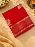 Pure Crepe Chinnon Saree❤️ - 902971