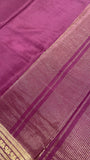 Premium semi mysore crepe silk saree