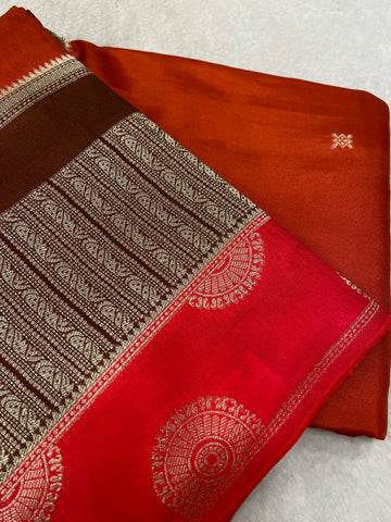 Premium Viscose Crepe Saree