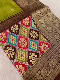Premium Russian Crepe Silk Saree - 902376